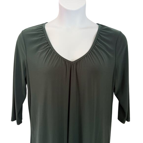 Daisy Fuentes Green Mini Tunic Dress - Size XL - Picture 8 of 12